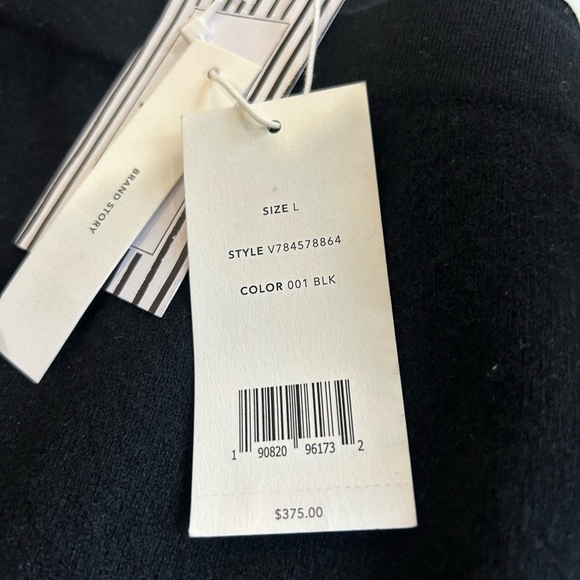 Vince Black knit wool Pants NWT size L - Picture 2 of 5